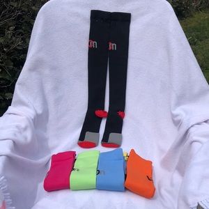 Compression running sock